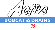 Logo for Active Bobcat & Drains